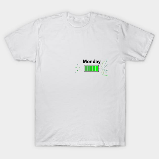 Monday T-Shirt by DaChickenTikka